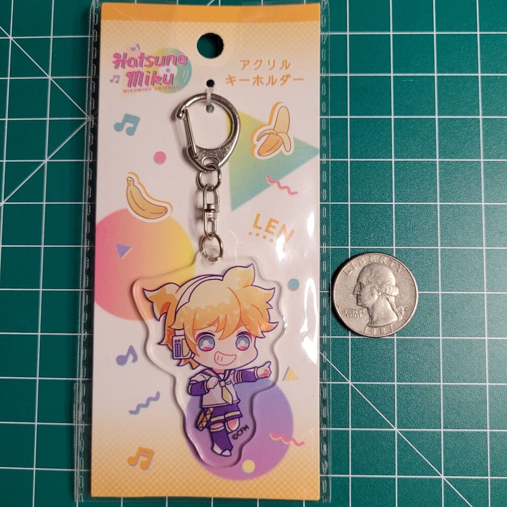 Kagamine Len Vocaloid MikuMiku Friends Acrylic Keychain